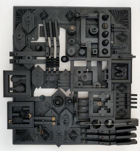 Composition in Black